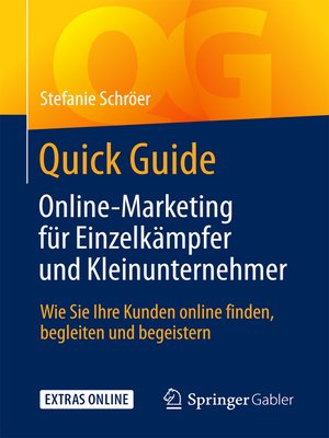 cover image of Quick Guide Online-Marketing für Einzelkämpfer und Kleinunternehmer